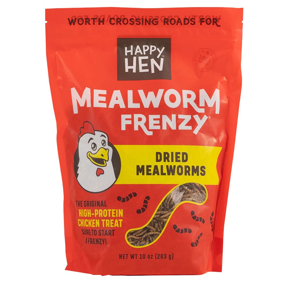 10oz Happy Hen Mealworm Frenzy