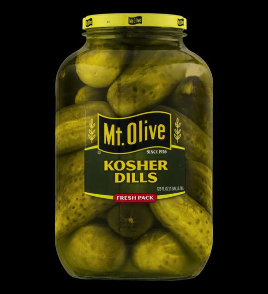 1 Gal Whole Kosher Dill Pickles