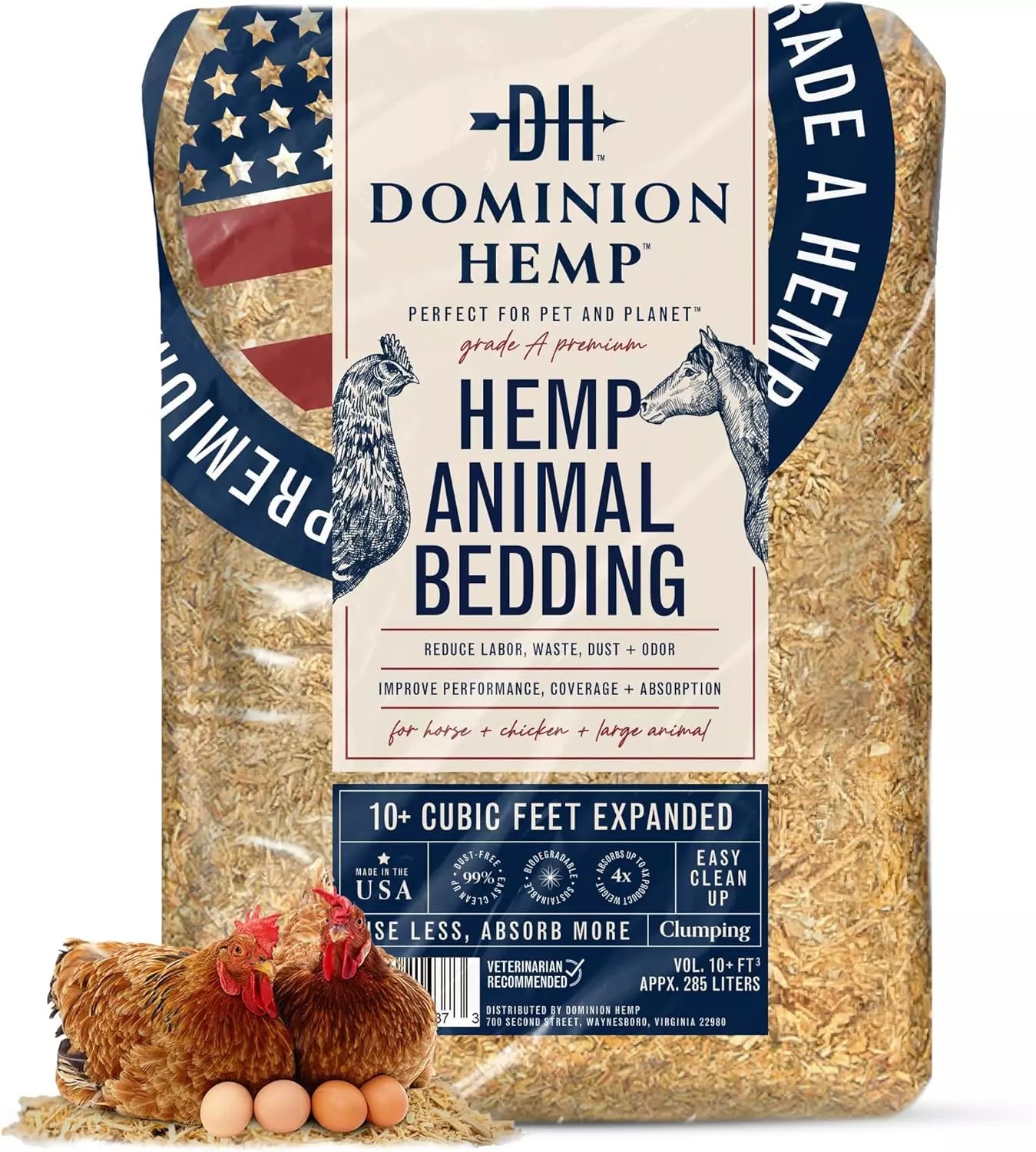 Dominion Hemp Bedding