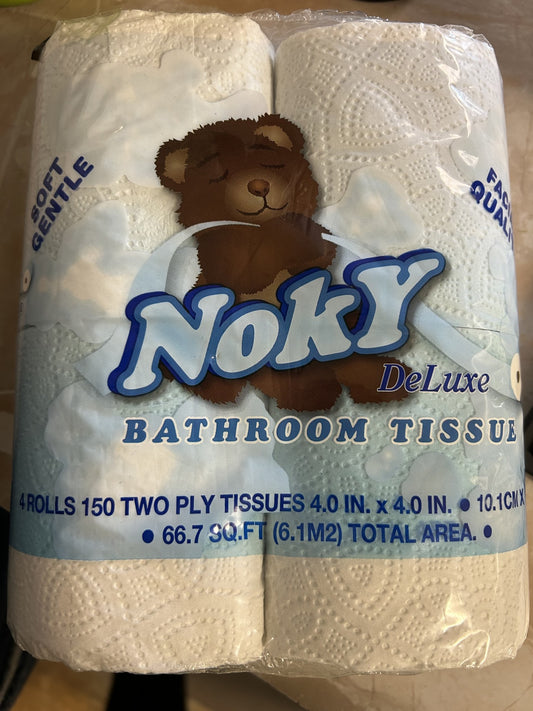 NOKY DELUXE 4PK BATH TISSUE