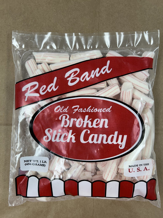 Redband Broken Peppermint Stick 16oz