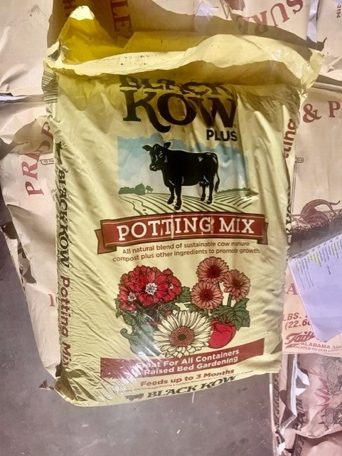 25qt Black Kow Potting Mix