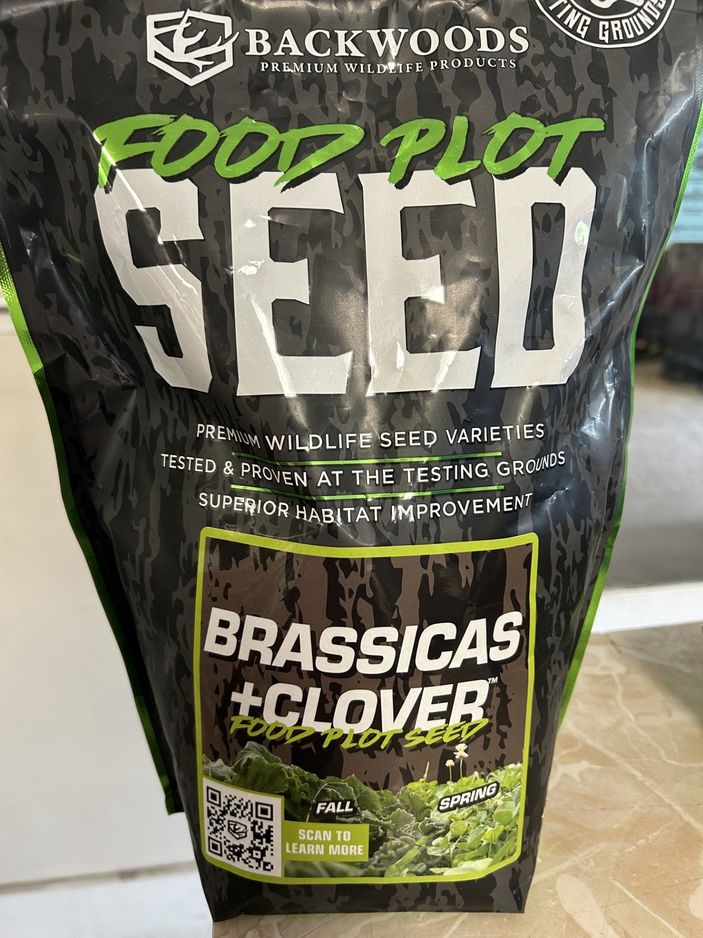 BACKWOODS BRASSICAS AND CLOVER 5LB