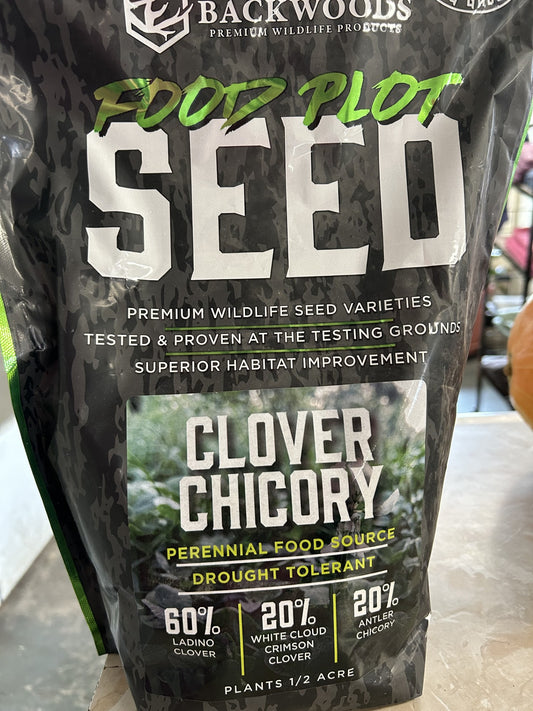 BACKWOODS CLOVER AND CHICORY 5LB
