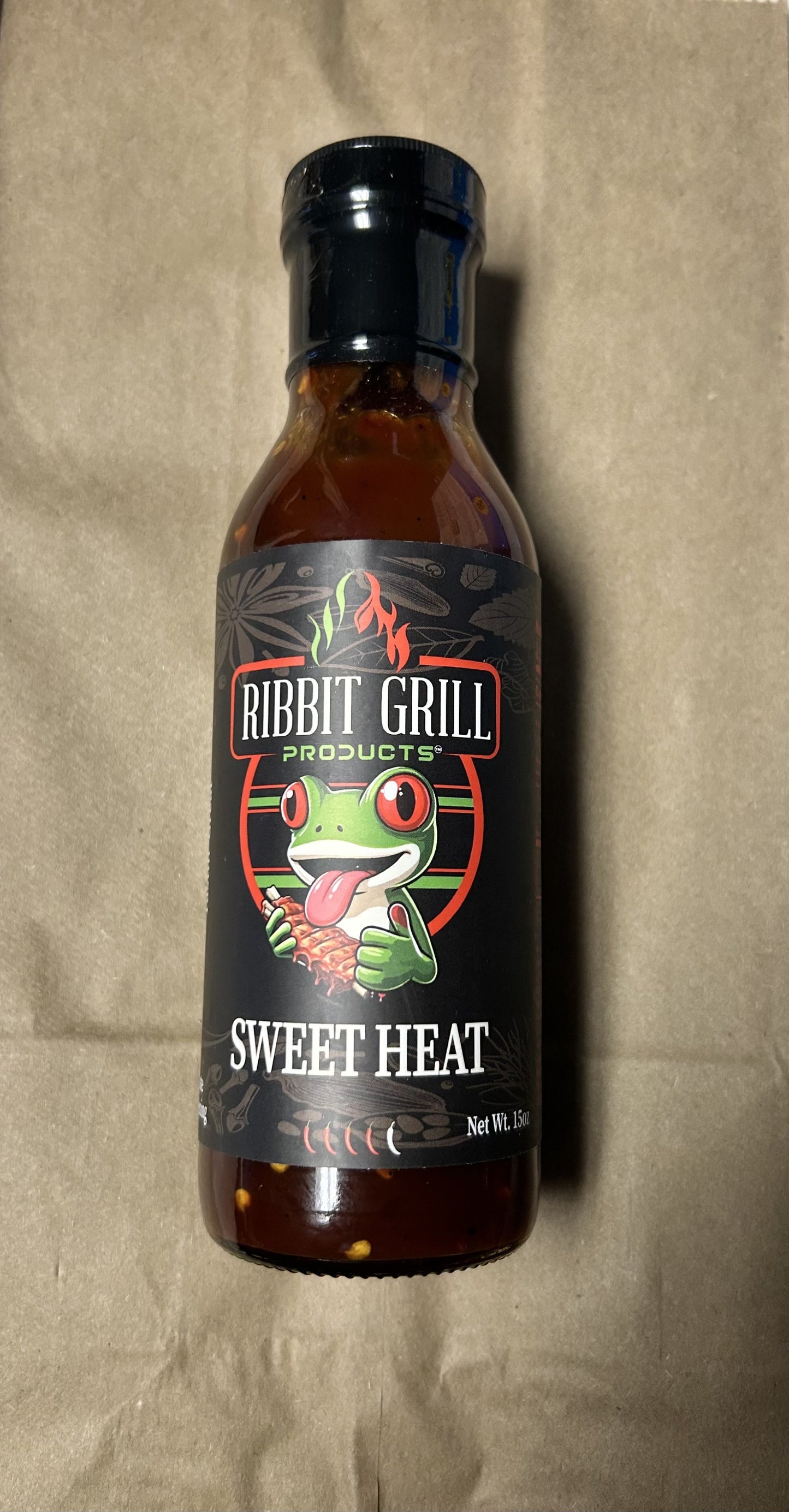 RIBBIT GRILL SWEET HEAT BARBECUE SAUCE