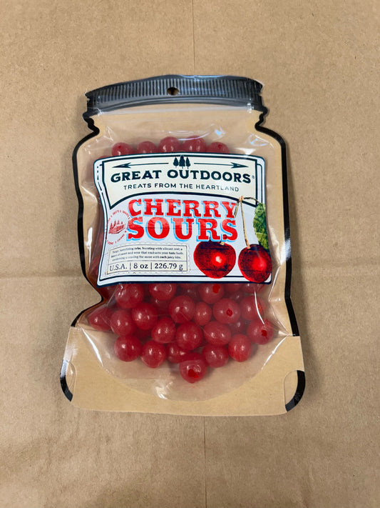GREAT OUTDOORS CHERRY SOURS 8OZ
