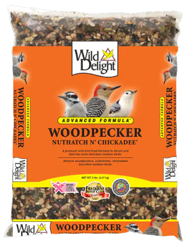5lb Wild Delight Woodpecker, Nuthatch, N' Chickadee
