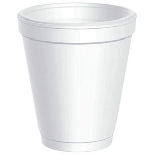 100 8oz. STYROFOAM CUPS - 8J8