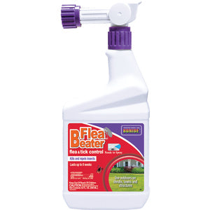 Flea Beater Flea & Tick Control (hose hookup) 32 oz.