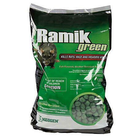 4 LB RAMIK GREEN RAT POISON