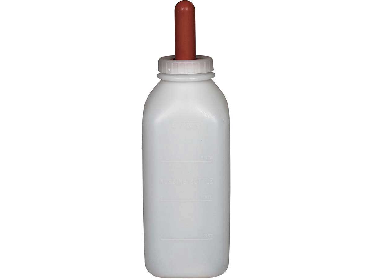 2QT CALF BOTTLE WITH SNAP ON NIPPLE