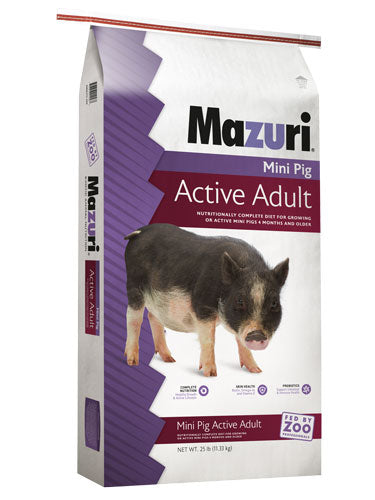 MINI PIG ACTIVE ADULT 25 lbs
