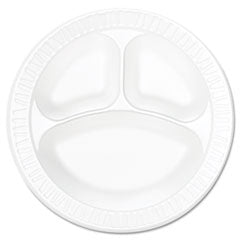 125/10 1/4in. STYROFOAM COMPARTMENT PLATES