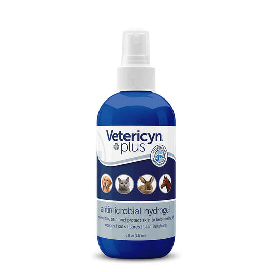 8oz Vetericyn Plus Antimicrobial Hydrogel Spray