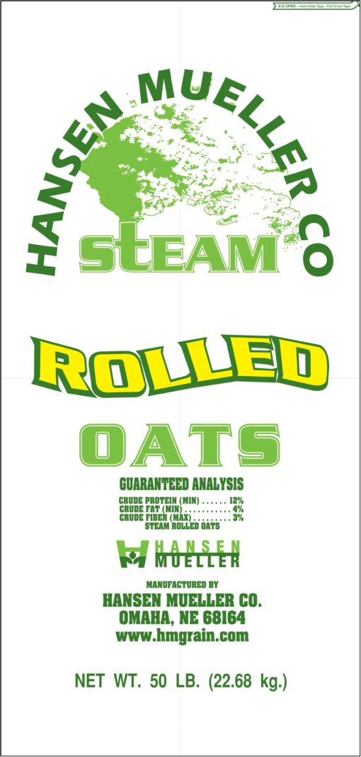 STEAM ROLLED OATS 50 lbs
