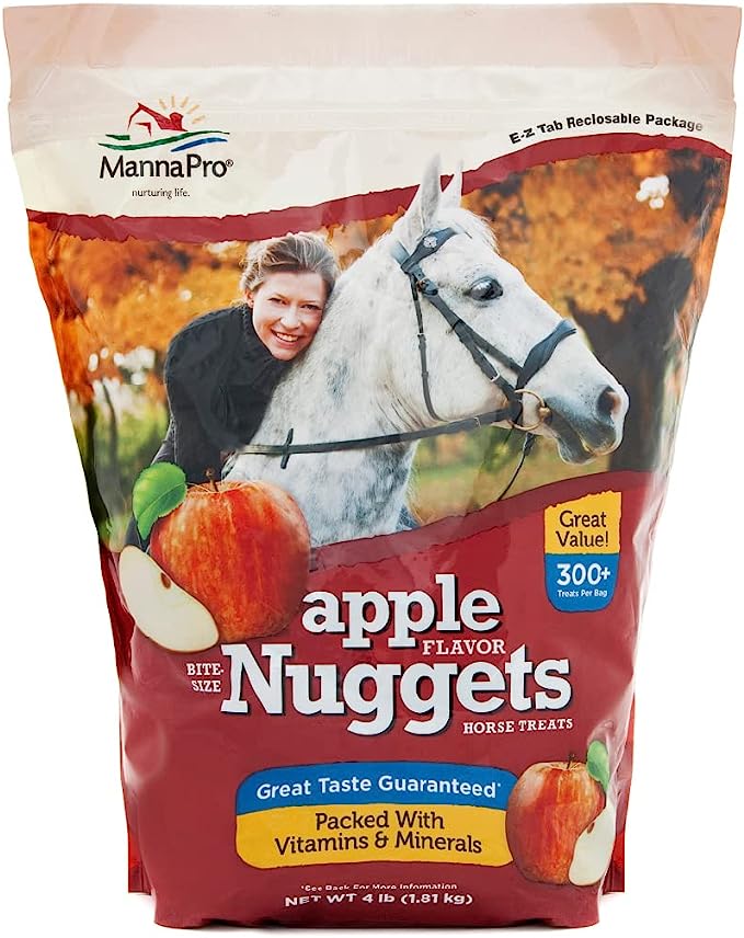 4lb Bite Size Apple Nuggets for Horses