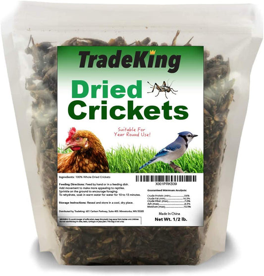 1/2 LB DRIED CRICKETS