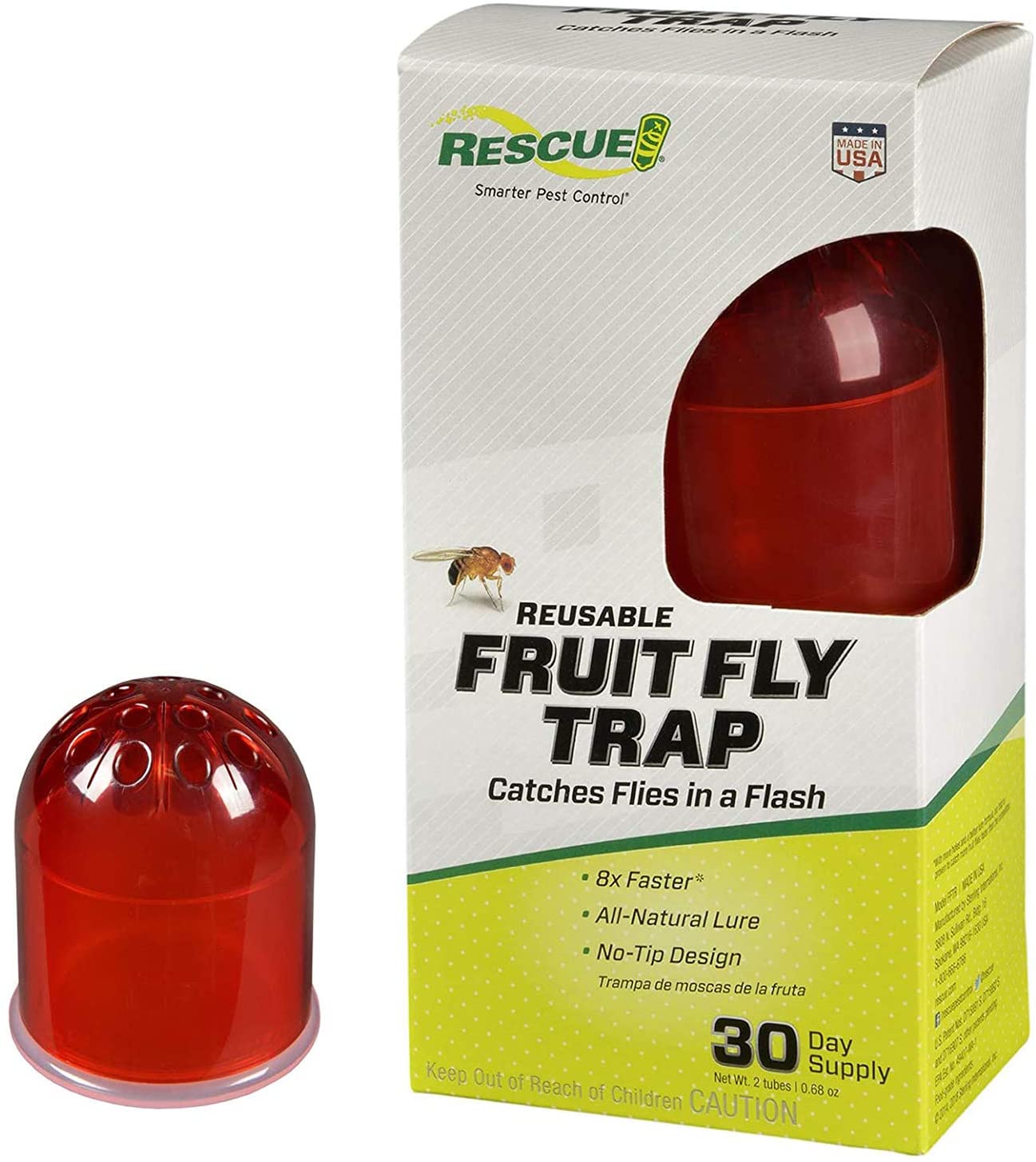 RSECUE REUSABLE FRUIT FLY TRAP