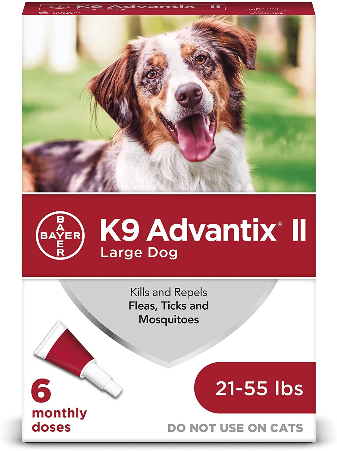 K9 Advantix II Large Dog 21-55lb