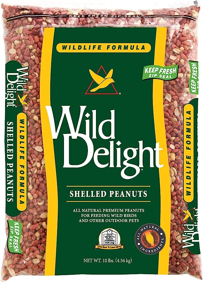 10lb Wild Delight Peanuts Shelled