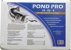 POND PRO 25 LB WATER SOLUABLE 10-52-4