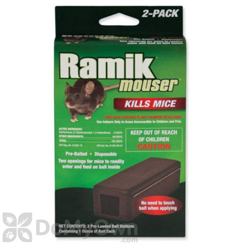 2pk Ramik Disposable Bait Station