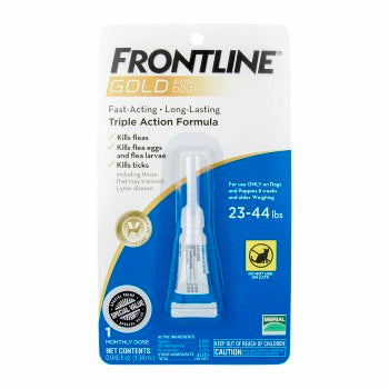 Frontline Gold Canine 23-44lb Single Dose