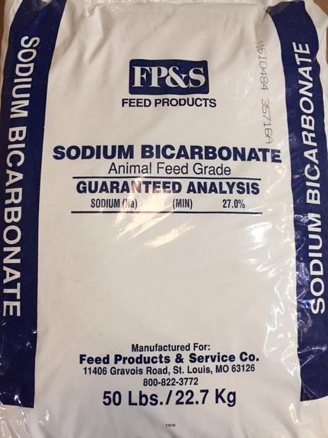 FEED GRADE SODIUM BICARBONATE (BAKING SODA) 50 lbs