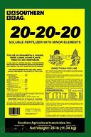 20-20-20 WATER SOLUBLE FERTILIZER 25 lbs