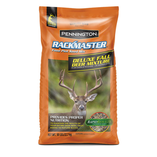 50LB RACKMASTER DELUXE FALL MIXTURE FOOD PLOT SEED