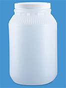 1 Gal Wide Mouth Plastic Jug with Lid