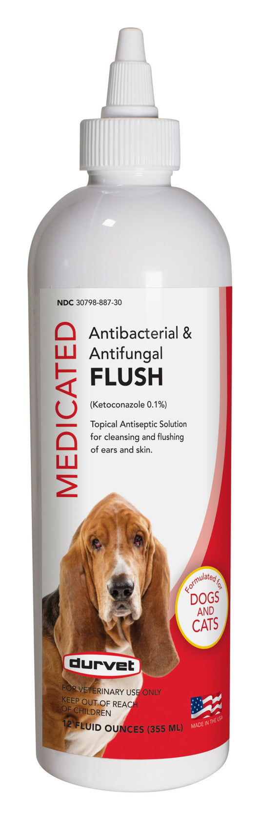 12oz Durvet Antibacterial & Antifungal Flush