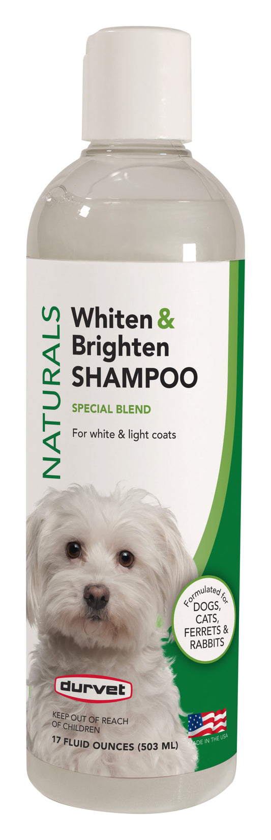 17oz Durvet Naturals Whiten & Brighten Shampoo