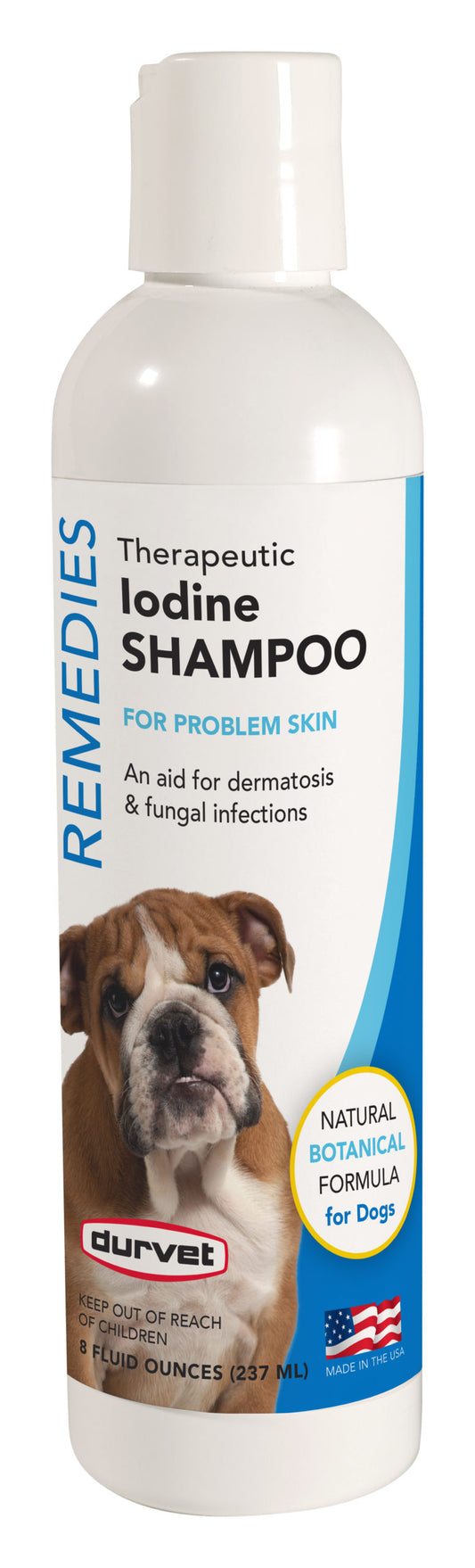 8oz Remedies Theraputic Iodine Shampoo