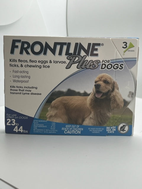 Frontline Plus for 23-44lb Dogs