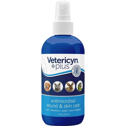 3oz Vetericyn Plus Antimicrobial Wound & Skin Spray